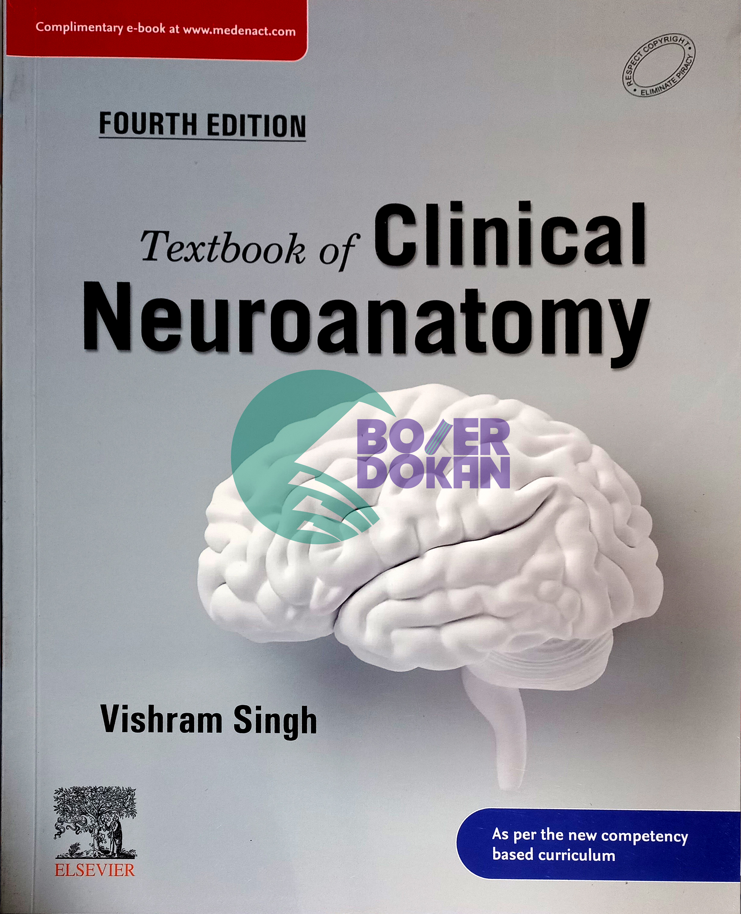Textbook of Clinical Neuroanatomy | Vishram Singh | 4th Edition